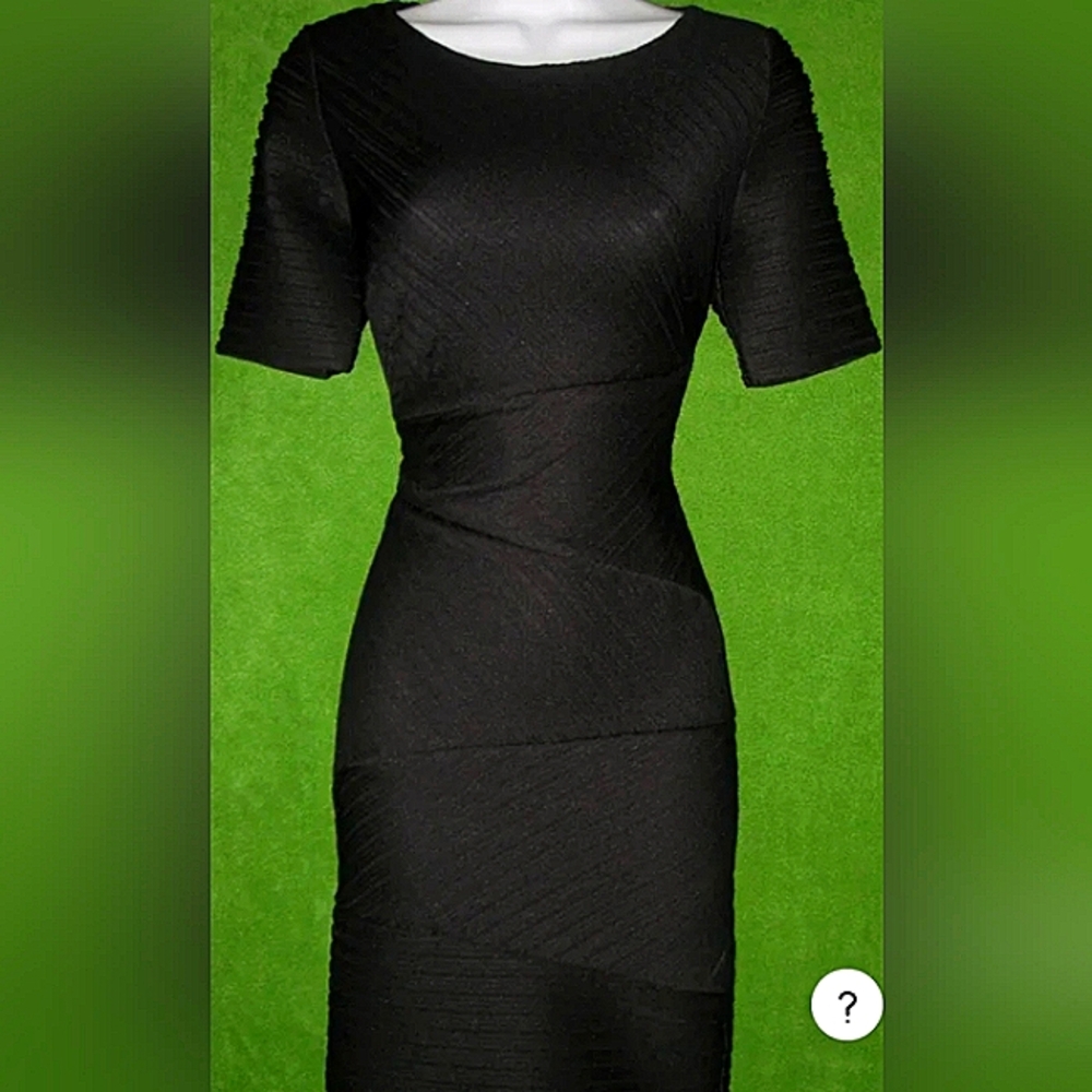 NWT Antonio Milani Black Astrid cocktail dress size 10